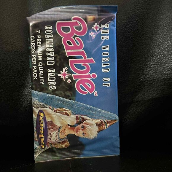 The World of Barbie Collector Cards Booster Pack Barbie Brand New Sealed - Picture 1 of 1